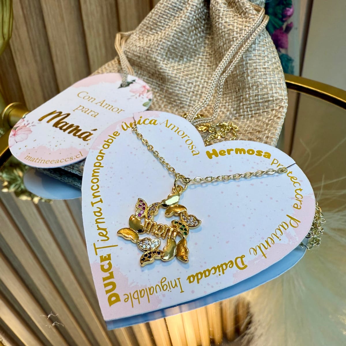 Collar regalo para mamá mom / unidad2