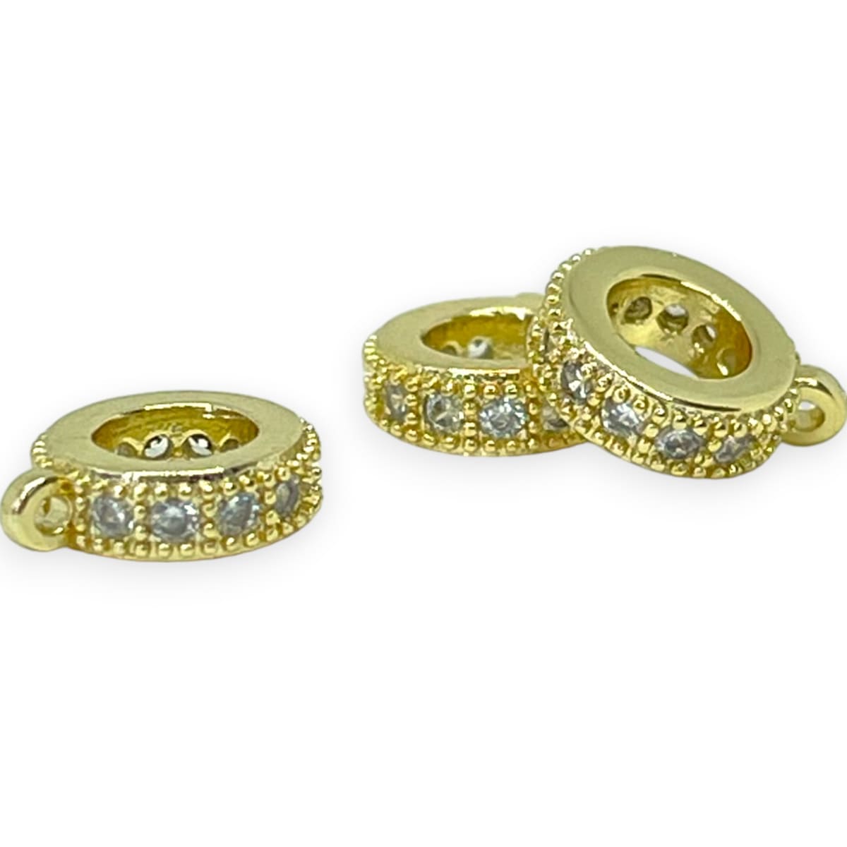 Porta dije baño de oro orificio estilo europeo / unidad1