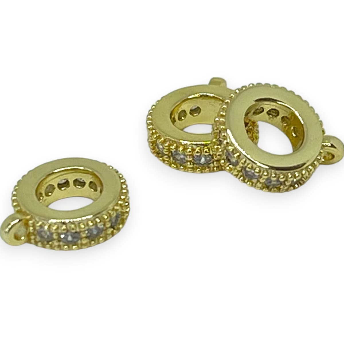 Porta dije baño de oro orificio estilo europeo / unidad2