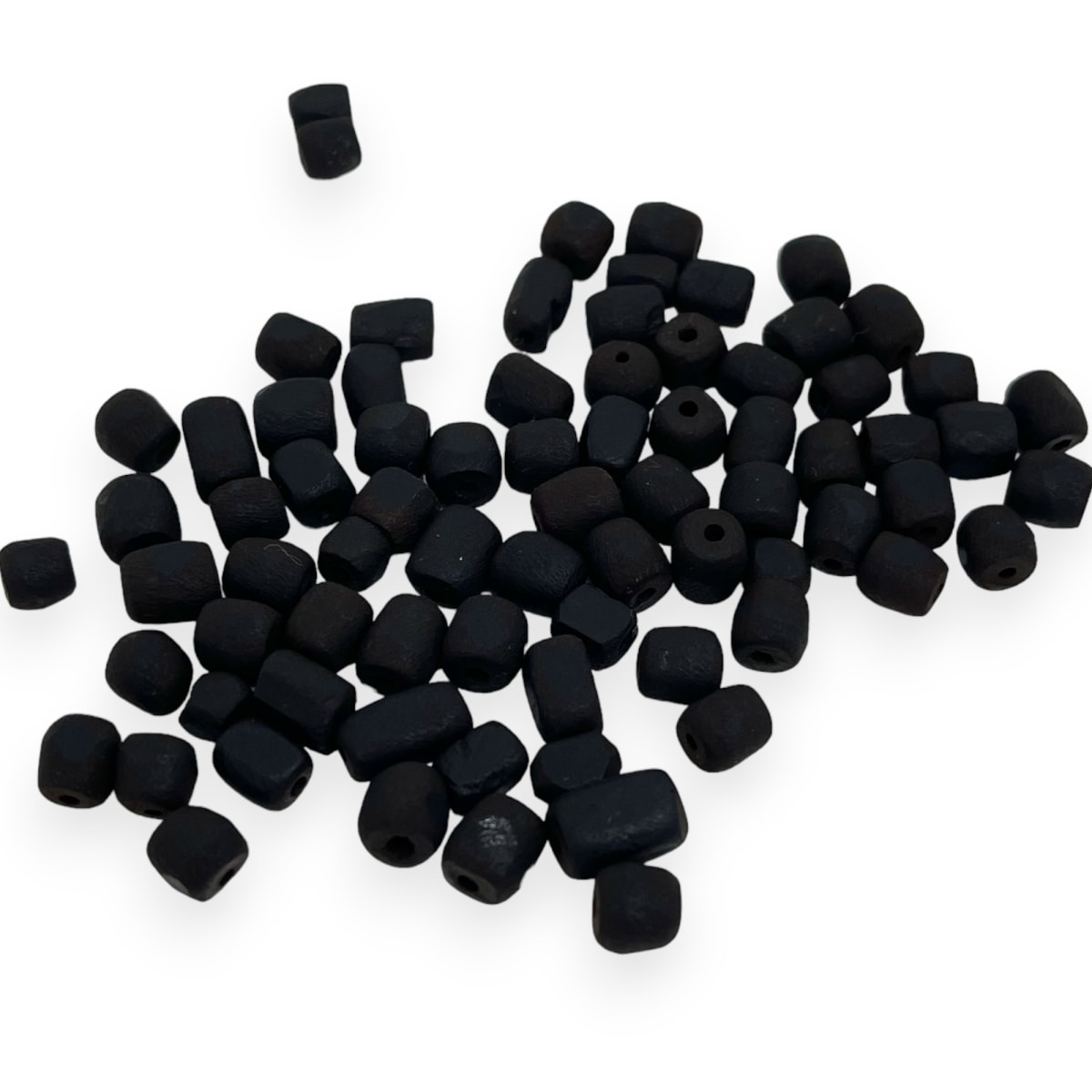 Dije pasador azabache barril 5 a 8 mm / unidad3