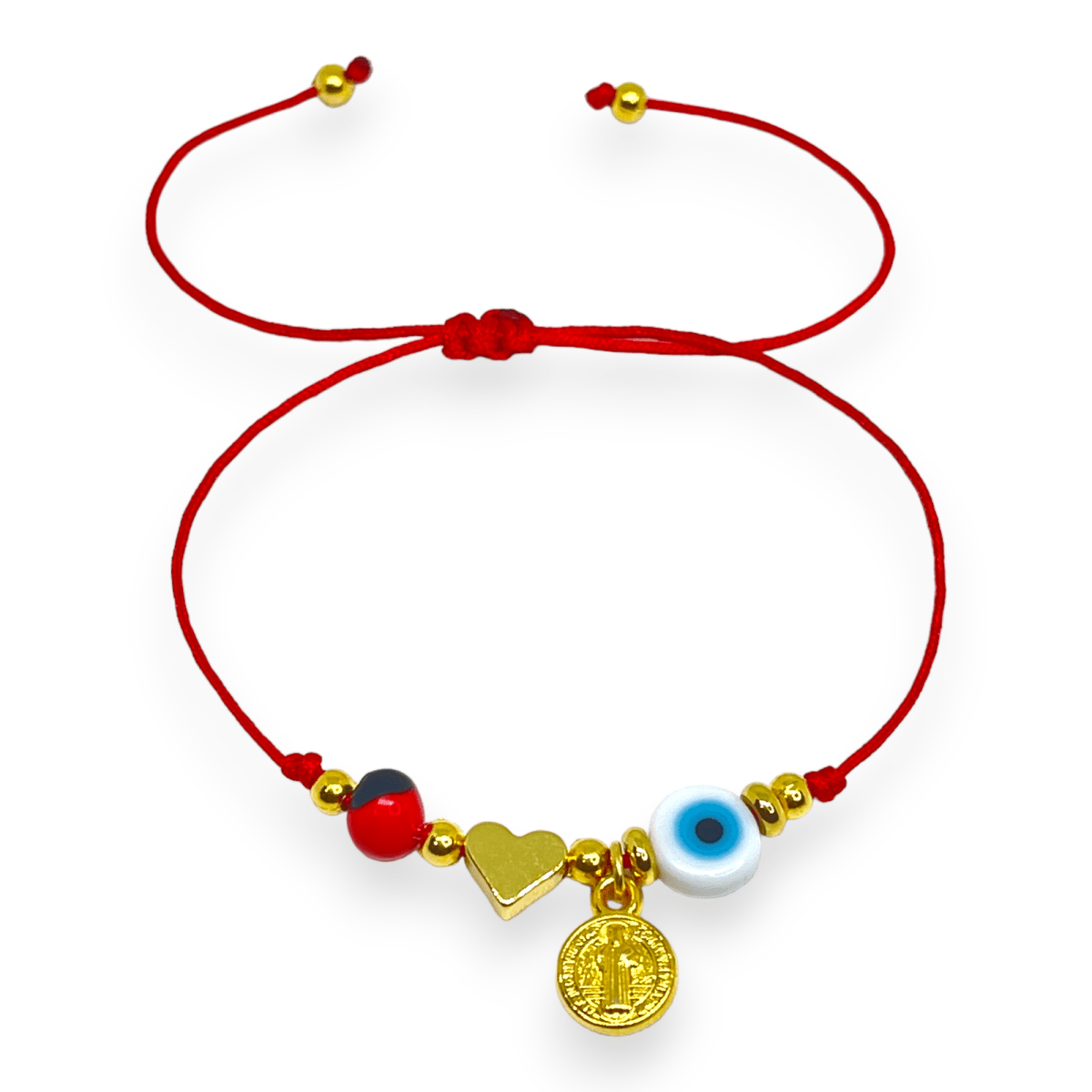 Pulsera hilito protección hilo rojo ajustable / unidad3