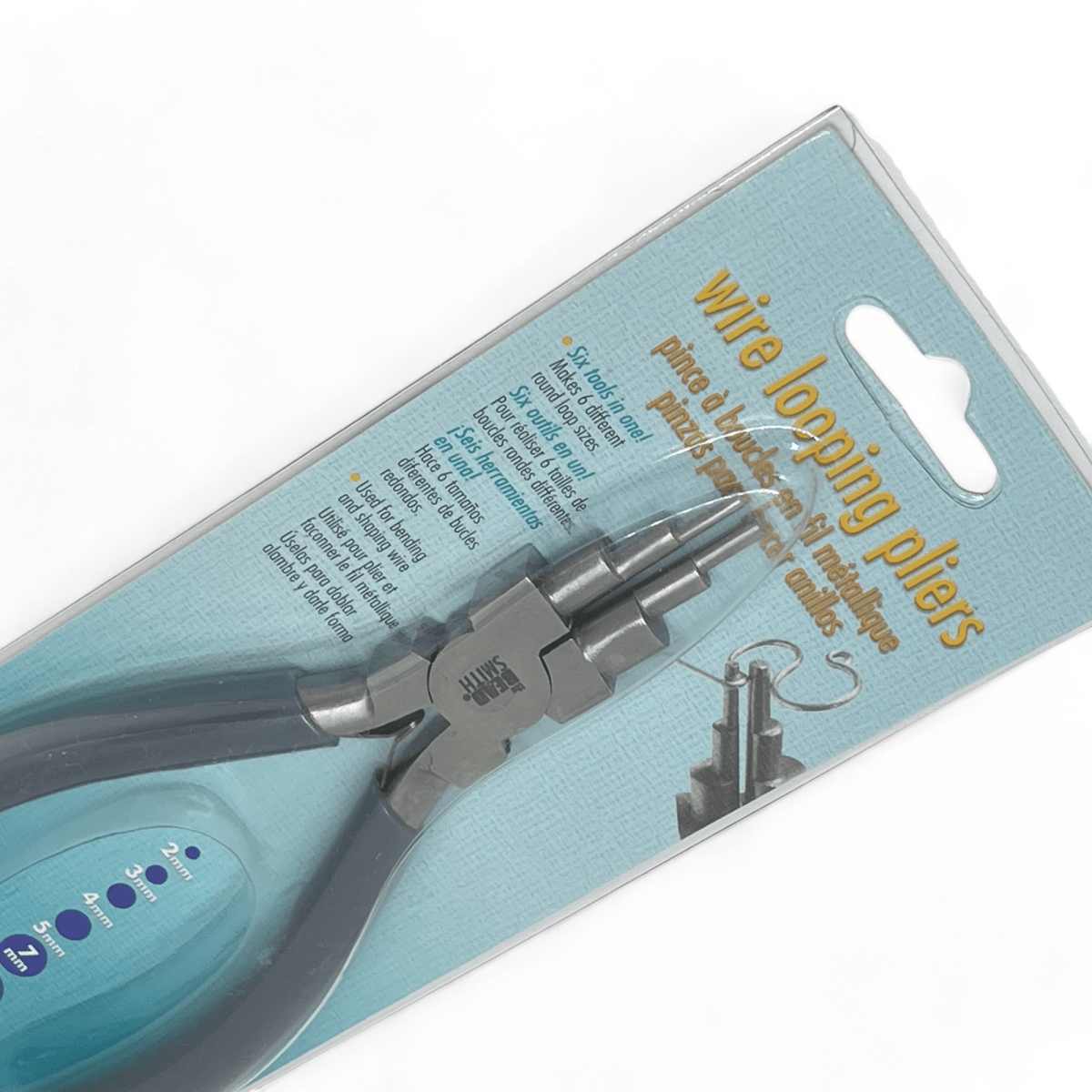 Alicate pinza 6 en 1 para hacer anillos bead smith / unidad4