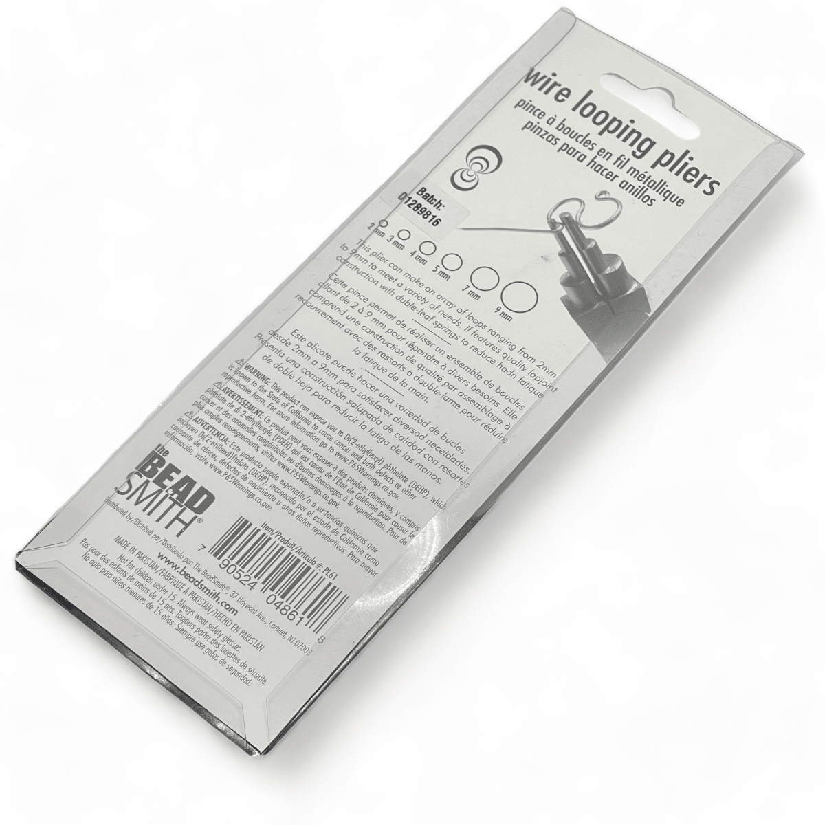 Alicate pinza 6 en 1 para hacer anillos bead smith / unidad5