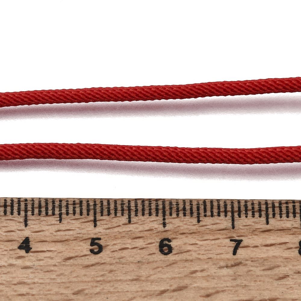 Base collar cordón trenzado ajustable 2.5 mm baño oro / unidad8