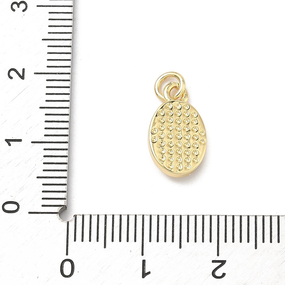 Dije colgante medalla virgen chinita chiquinquira 14mm baño oro / unidad3