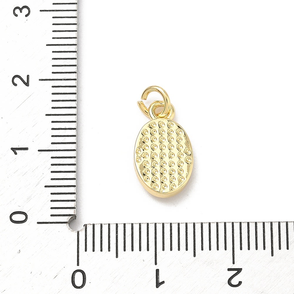 Dije colgante medalla sagrado corazón 14 mm baño de oro / unidad3