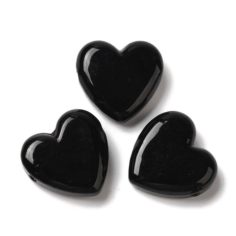 Pasador corazón 20 mm horizontal murano / unidad11