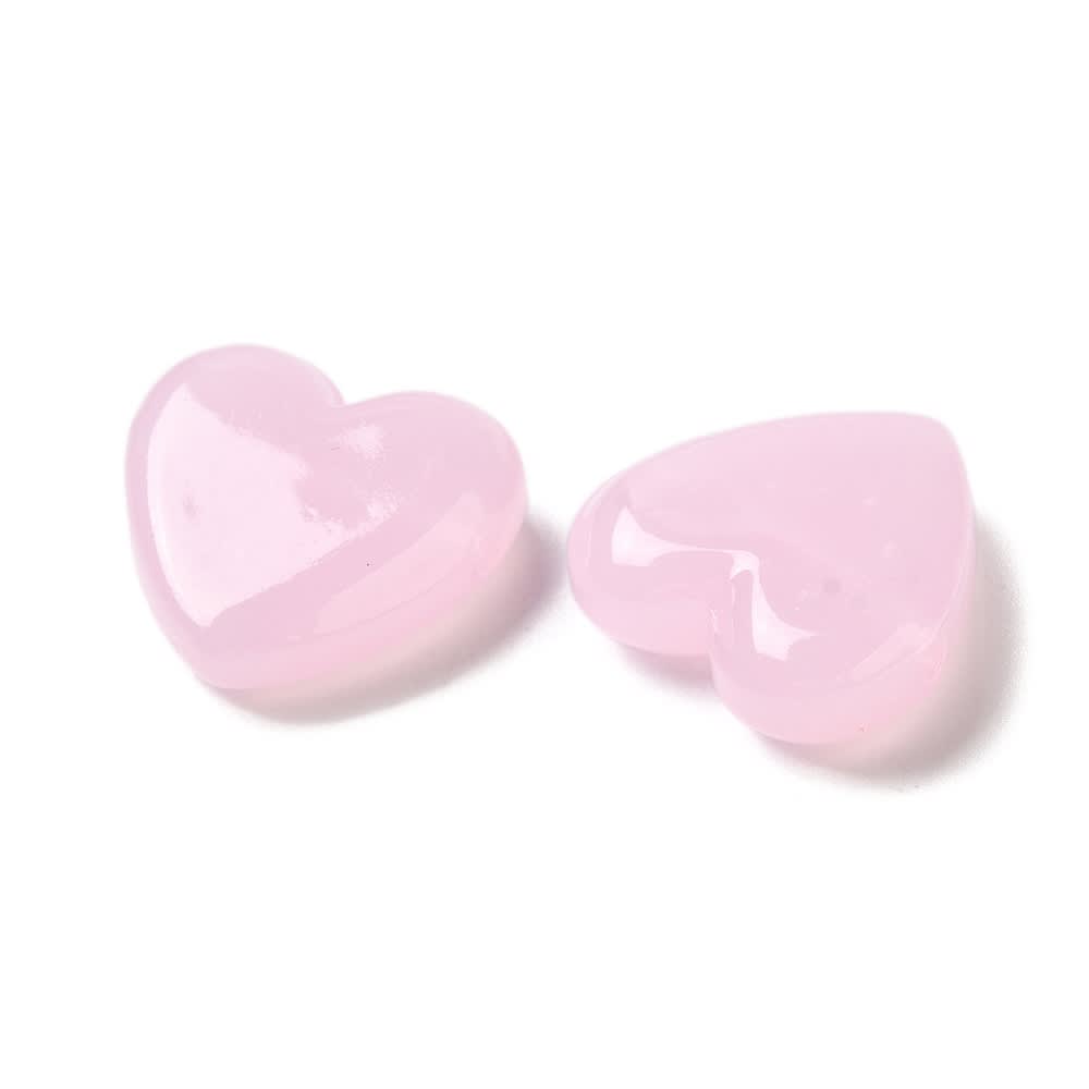 Pasador corazón 20 mm horizontal murano / unidad8