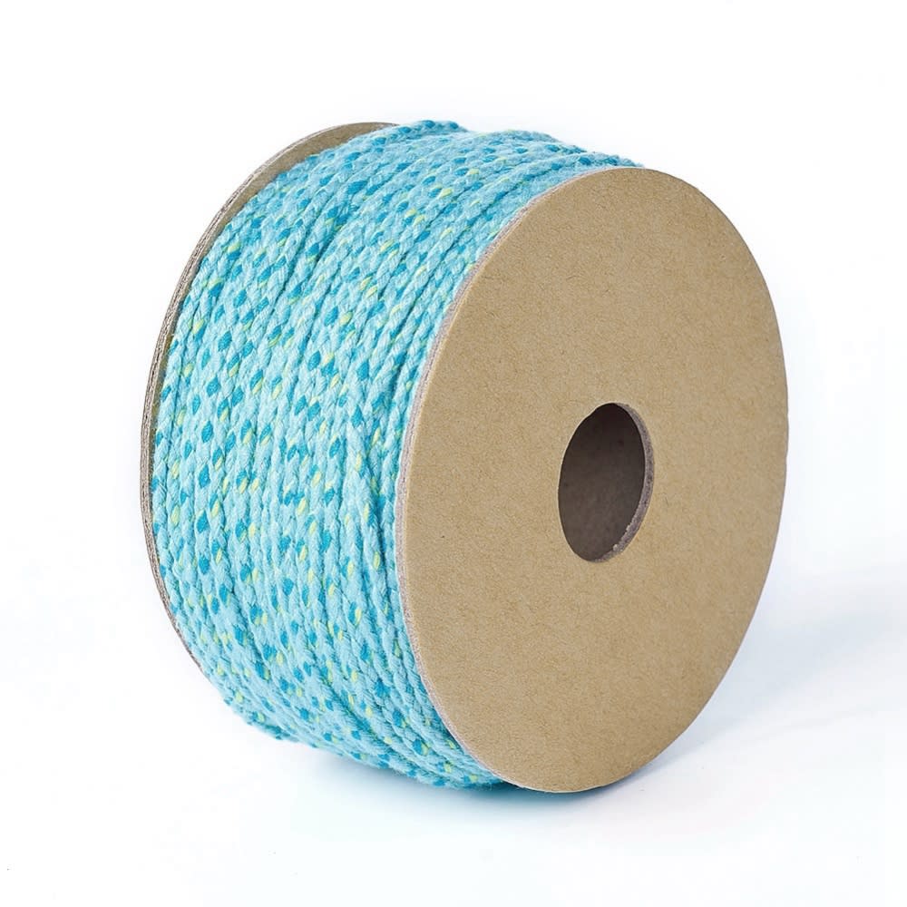 Cordón trenzado de algodón macramé 2 mm / metro2