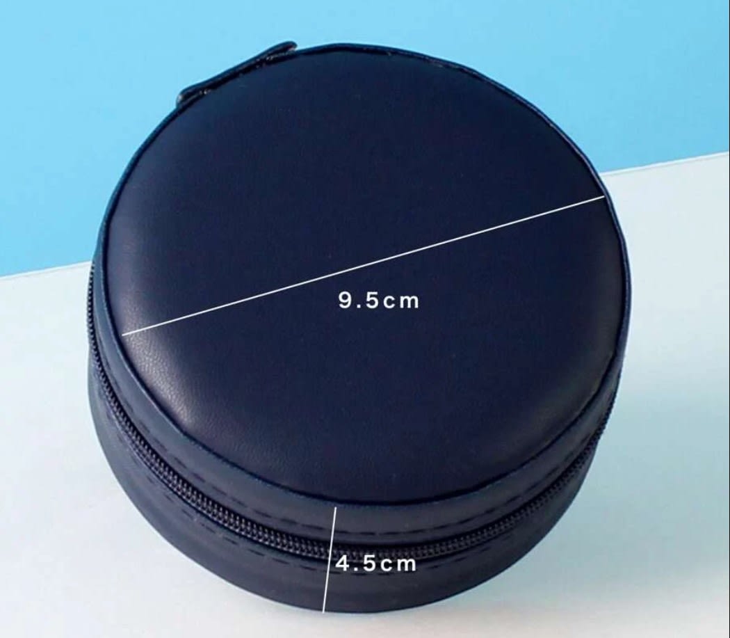 Joyero Estuche Organizador Alhajeros redondo chico / unidad3