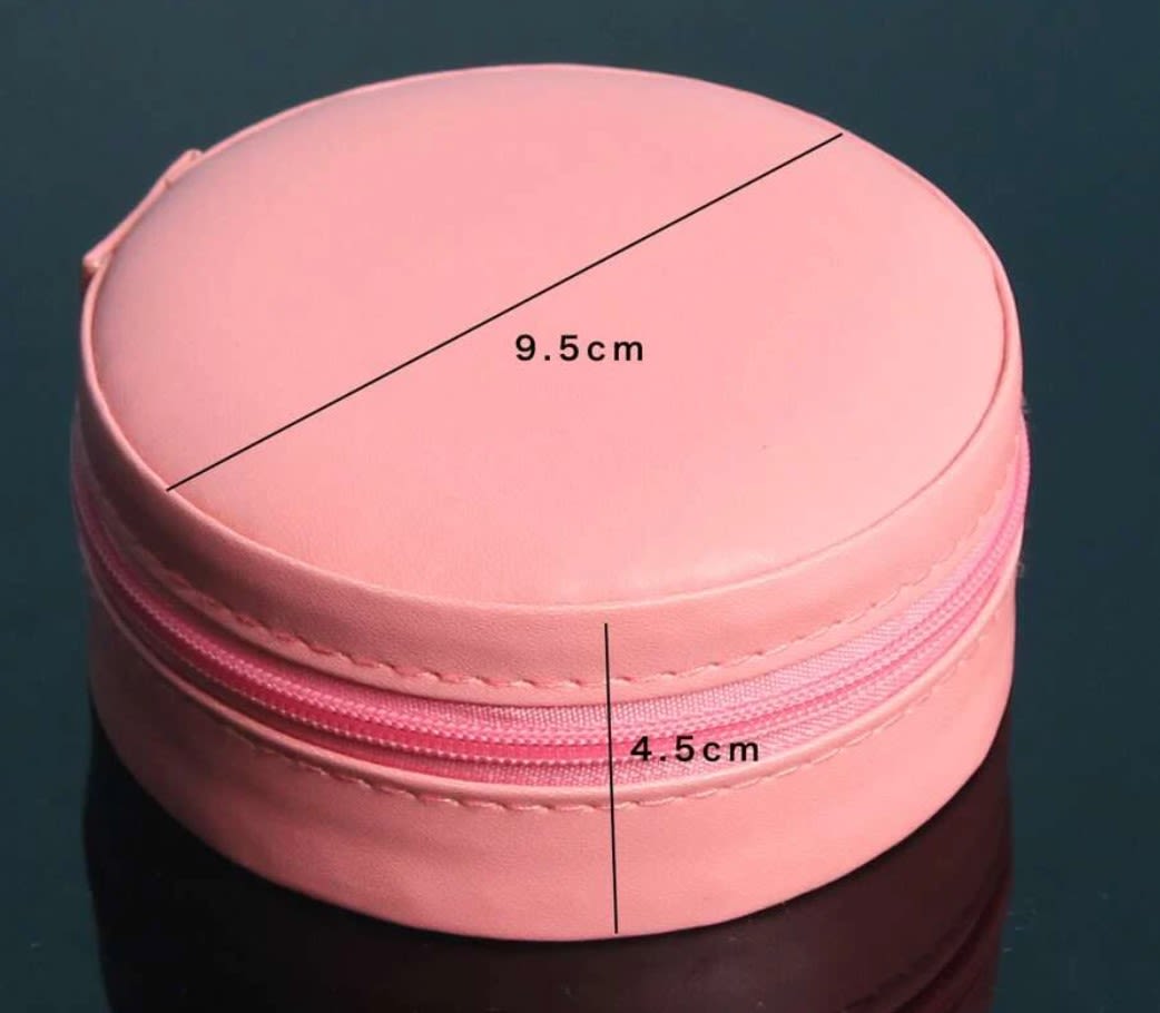 Joyero Estuche Organizador Alhajeros redondo chico / unidad5