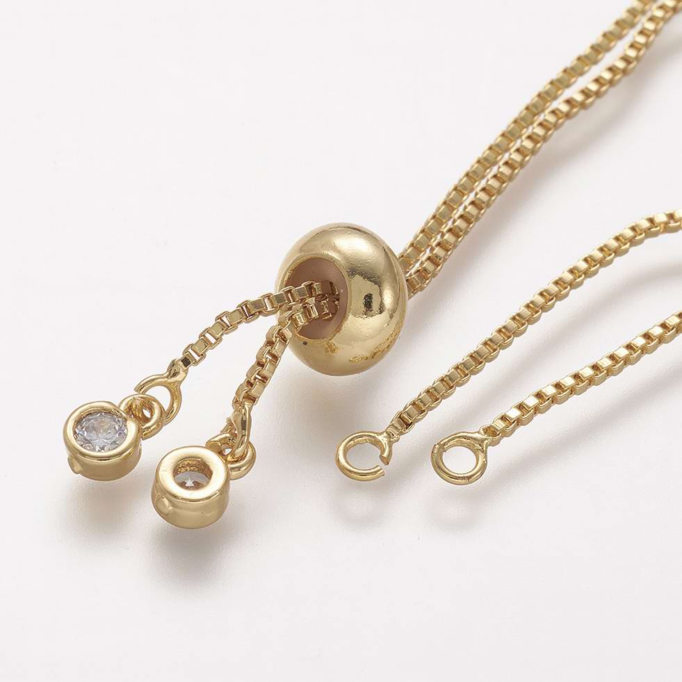 Base de pulsera cadena veneciana ajustable / unidad3