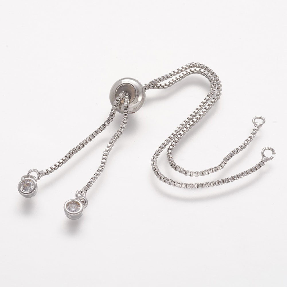 Base de pulsera cadena veneciana ajustable / unidad2
