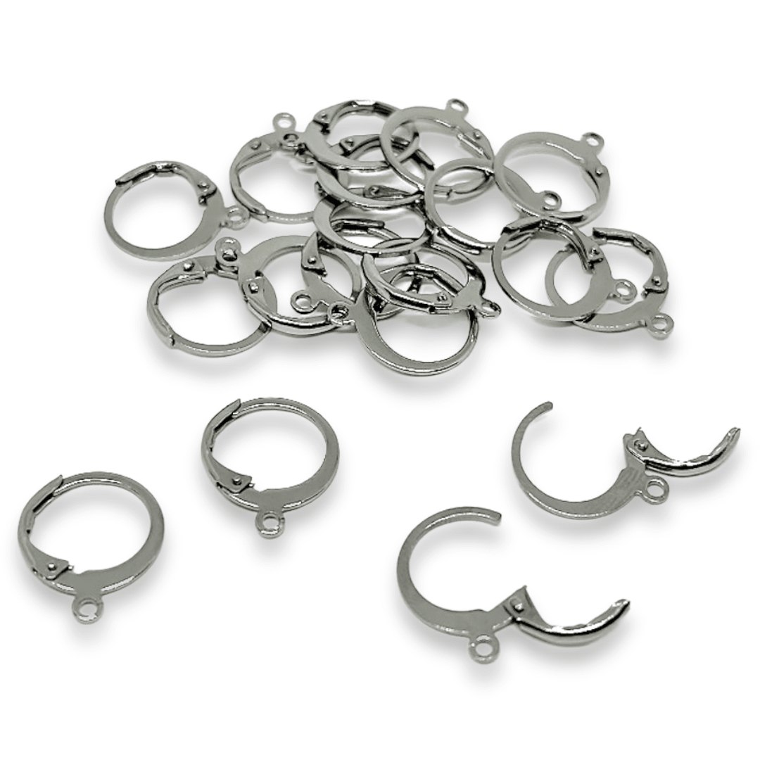 Base de aros catalán redonda simple  acero / par2