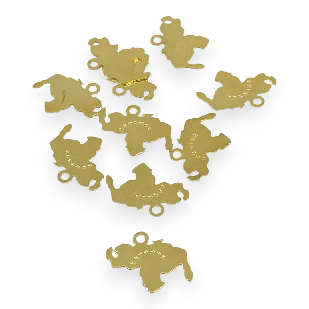 Mini Dije mapa Venezuela Gold-filled  / unidad1