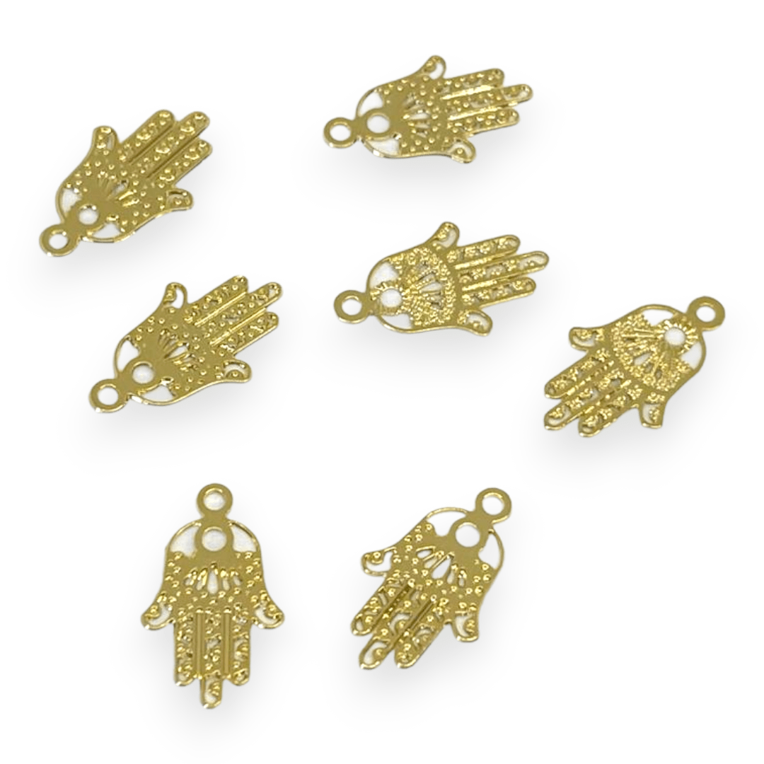 Mini Dije mano fatima hamsa Gold-filled  / unidad3