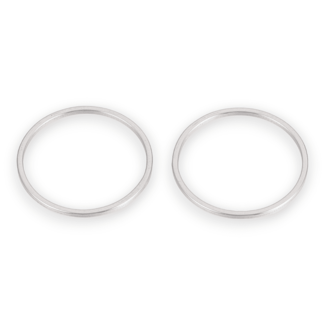 Figura cerrada estrella corazón círculo acero plateado  / unidad1