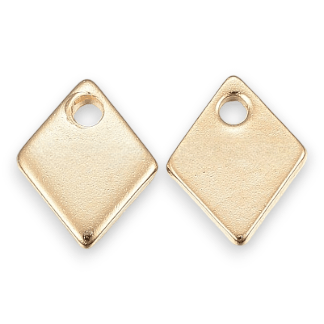 Dije colgante círculo rombo libélula mariposa copo acero / unidad7