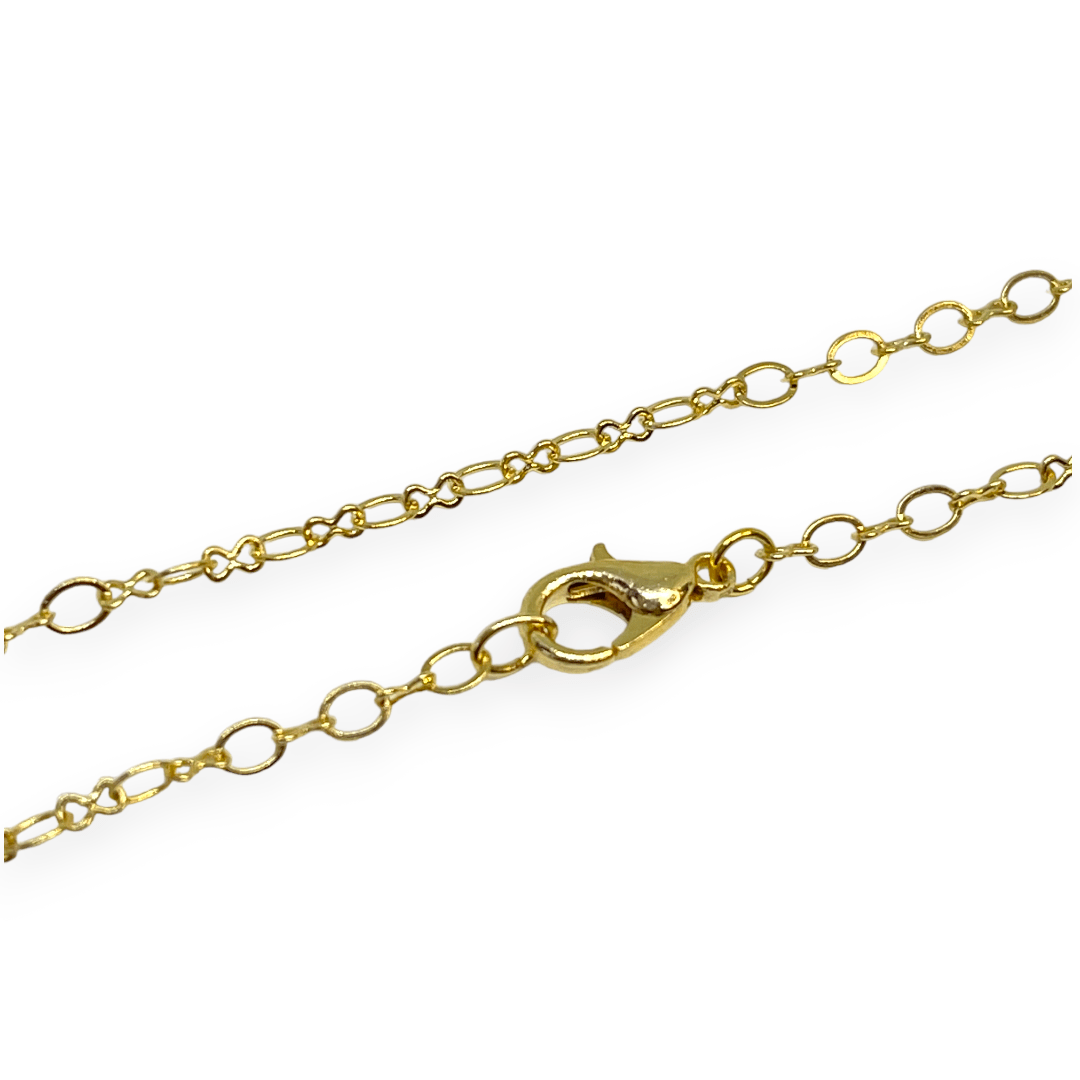 Cadena armada eslabón infinito Gold-filled / unidad1