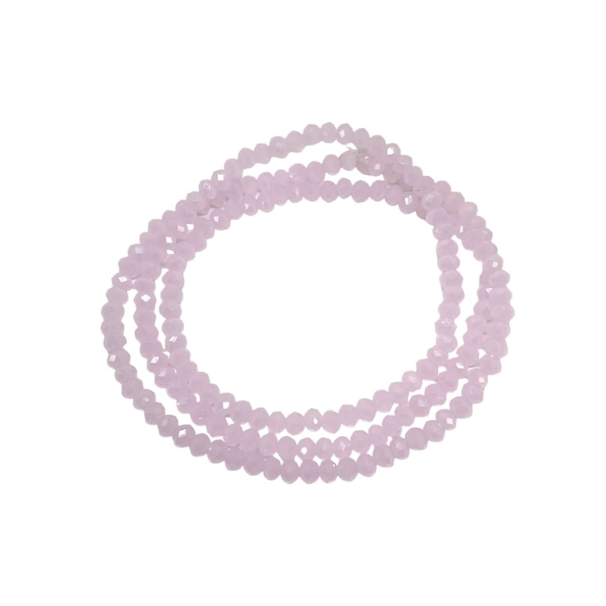 Sarta cristales 2 mm murano facetado unicolor / tira7