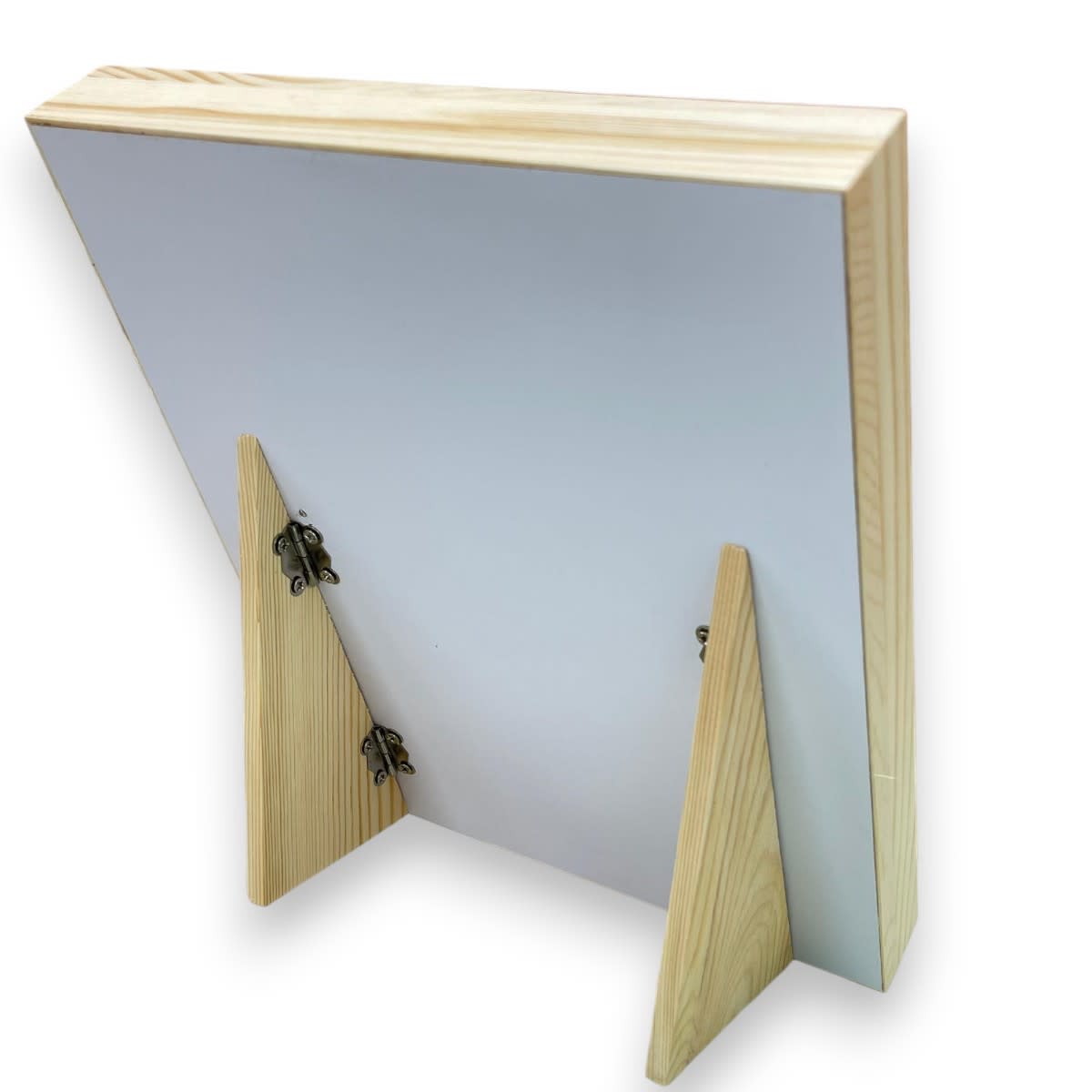 Exhibidor mostrario 60 anillos tela madera / unidad2