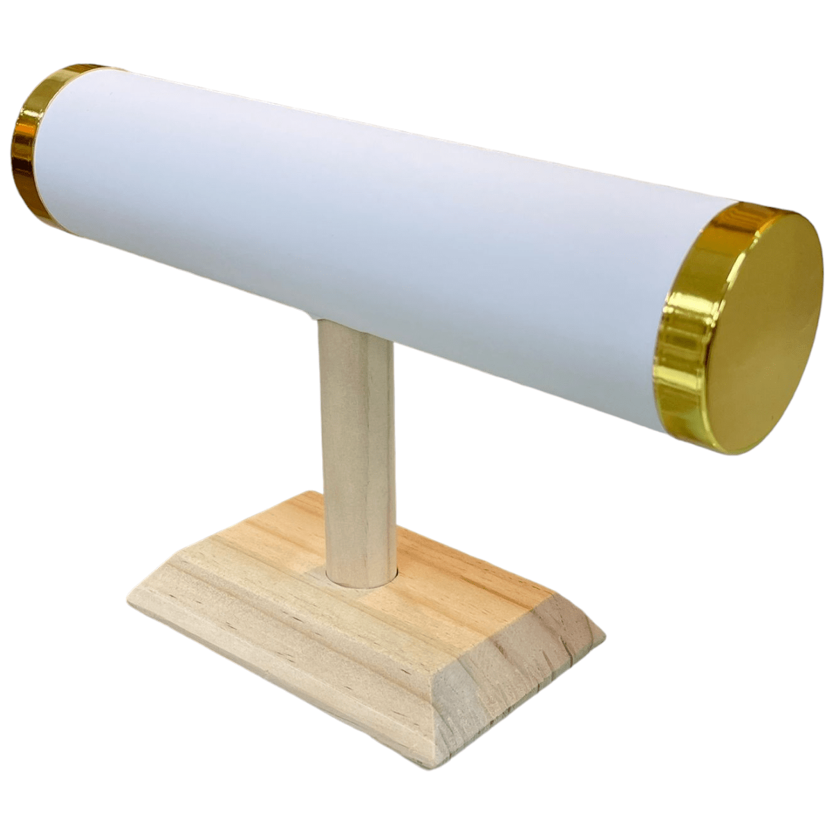 Exhibidor mostrario pulseras reloj un nivel madera eco cuero / unidad1