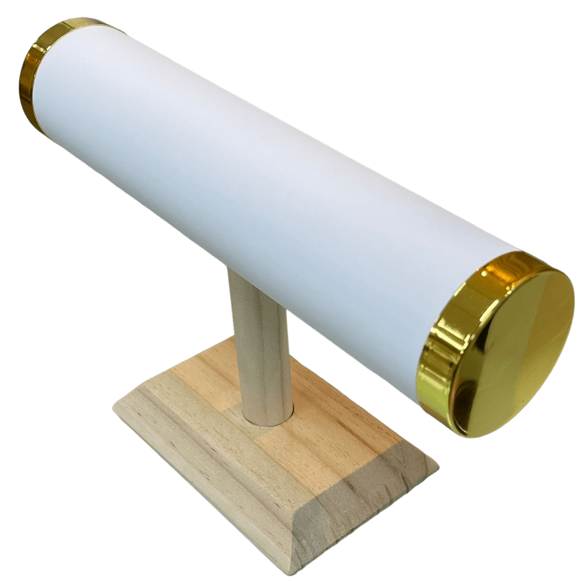 Exhibidor mostrario pulseras reloj un nivel madera eco cuero / unidad5