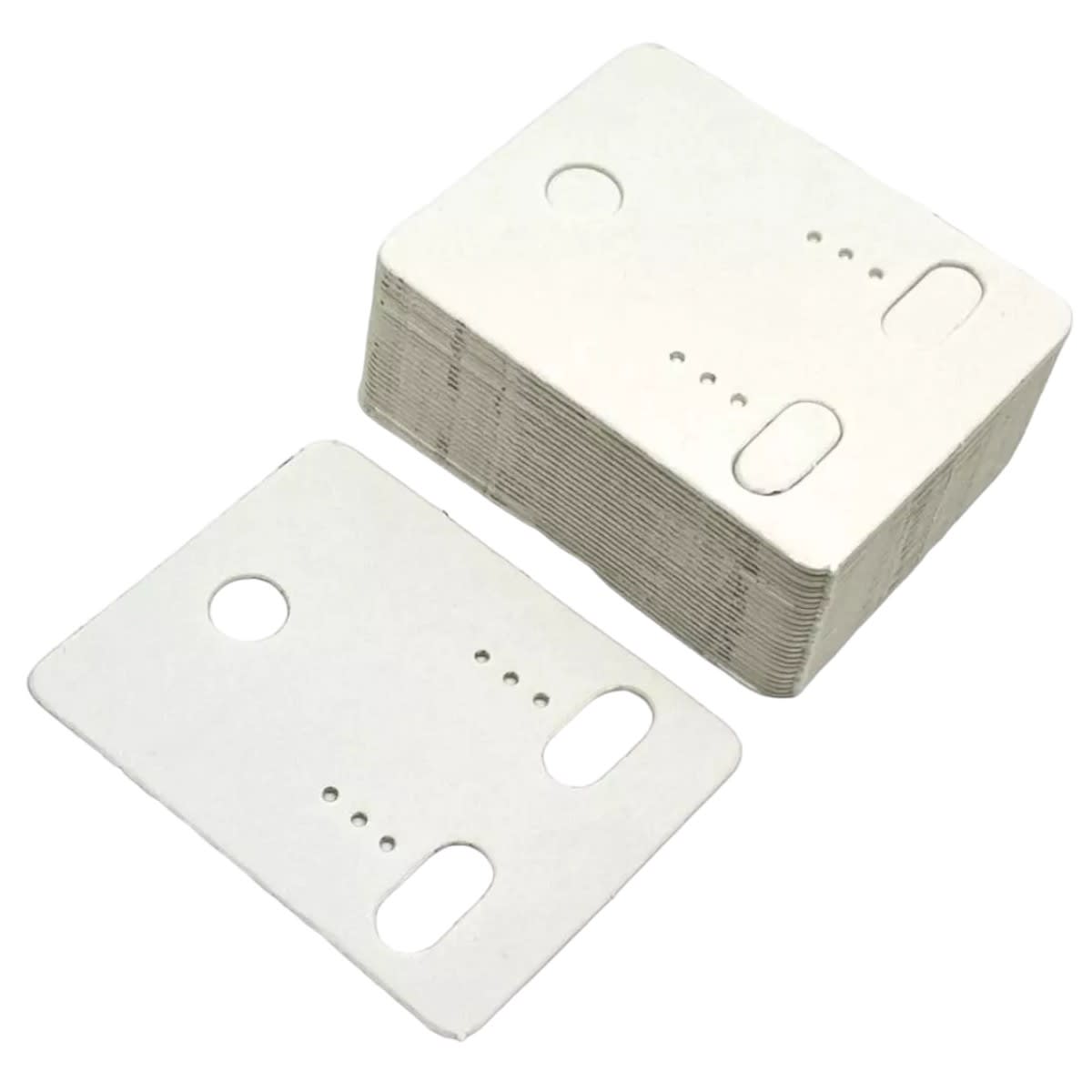 Tarjetas tags cartón exhibición de aros aretes / 100 uds4