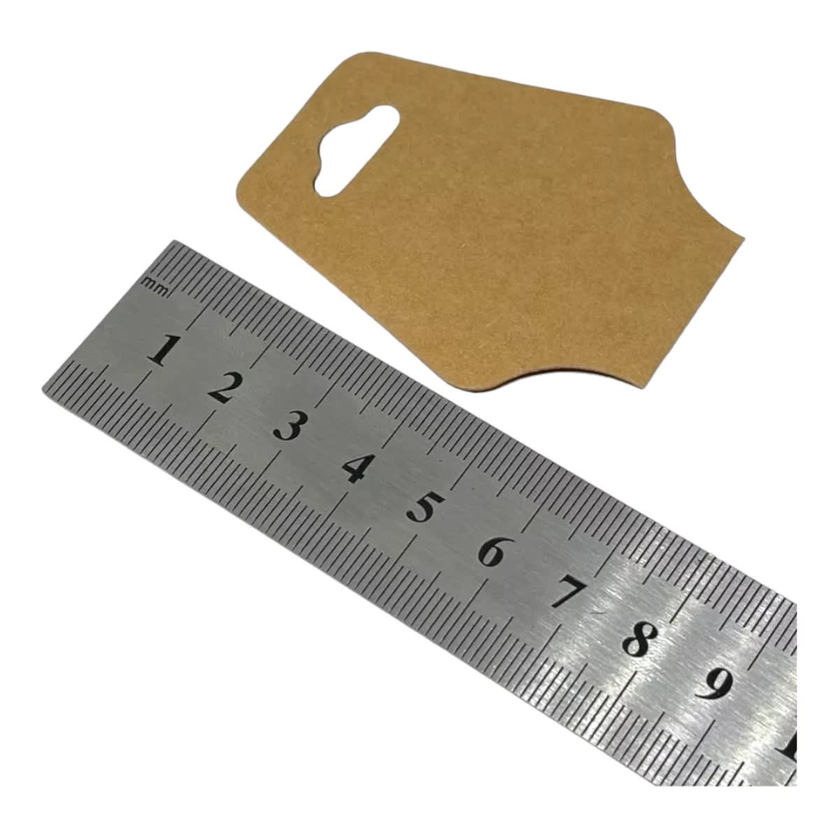 Tarjetas plegables de cartón para exhibición joyas / 100 uds5