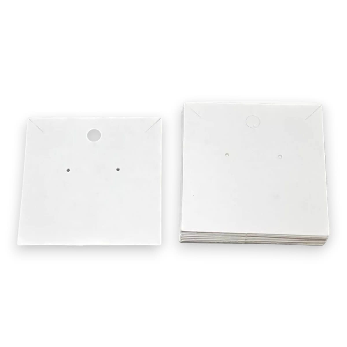 Tarjetas tags de cartón para exhibir conjunto de joyas / 100 uds2