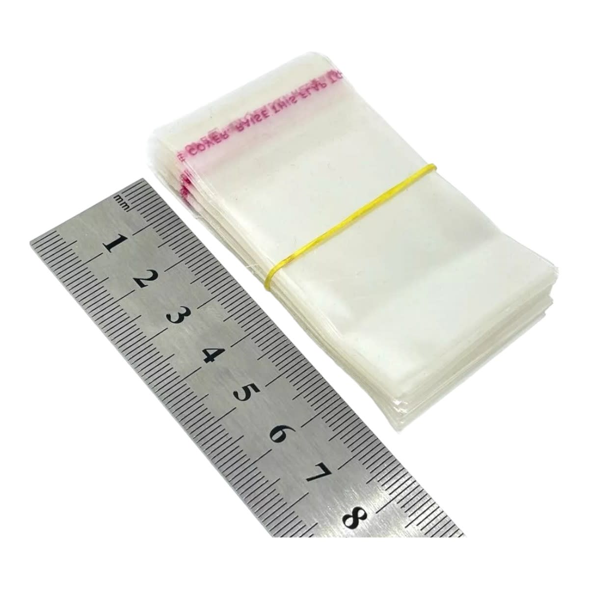 Pack de 500 bolsas celofán adhesiva 5x4 cm / 500 uds3