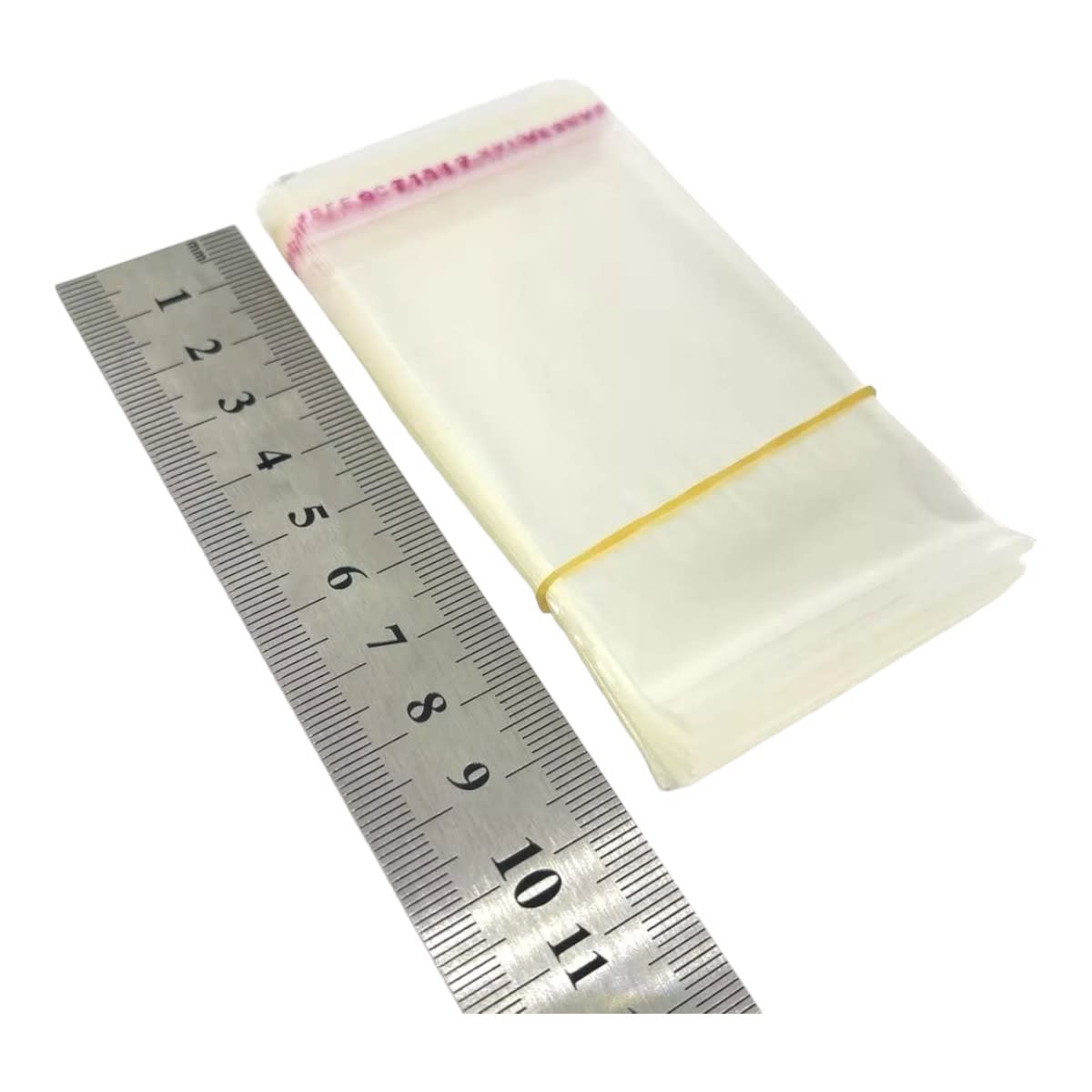 Pack de 500 bolsas celofán adhesiva 5x8 cm / 500 uds2