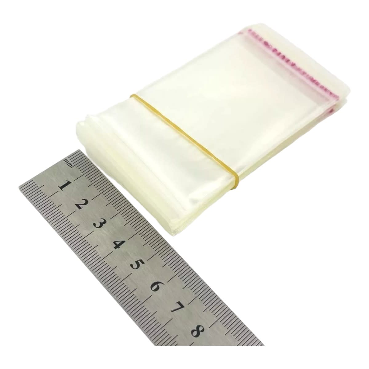 Pack de 500 bolsas celofán adhesiva 5x8 cm / 500 uds3