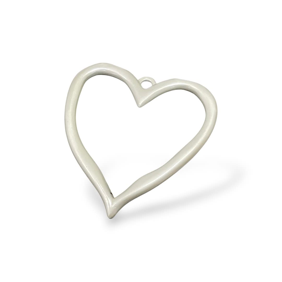 Maxi Dije colgante Silueta de Corazón 40 mm / unidad4