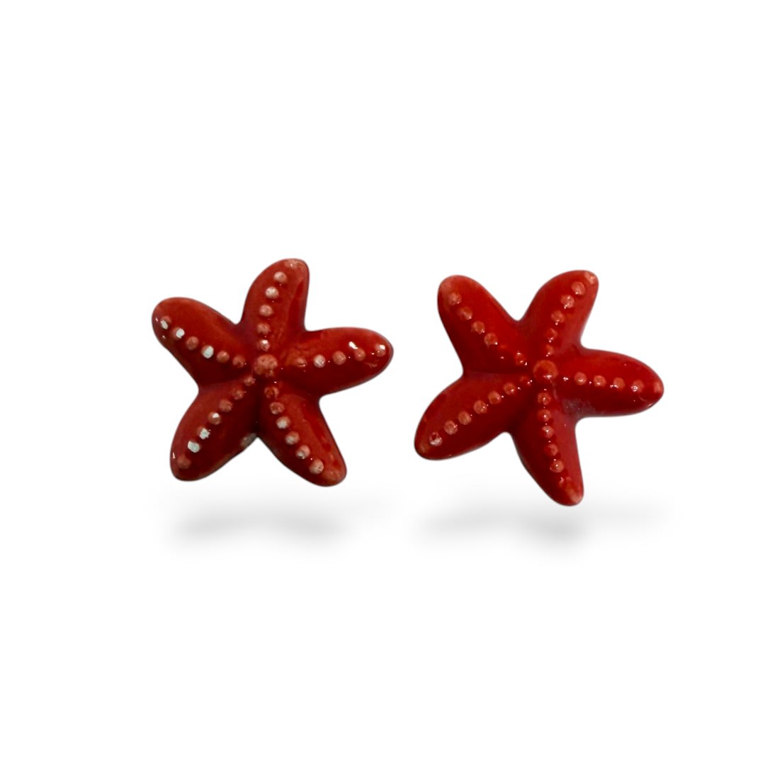 Pasador estrella de mar 19 mm porcelana / unidad2