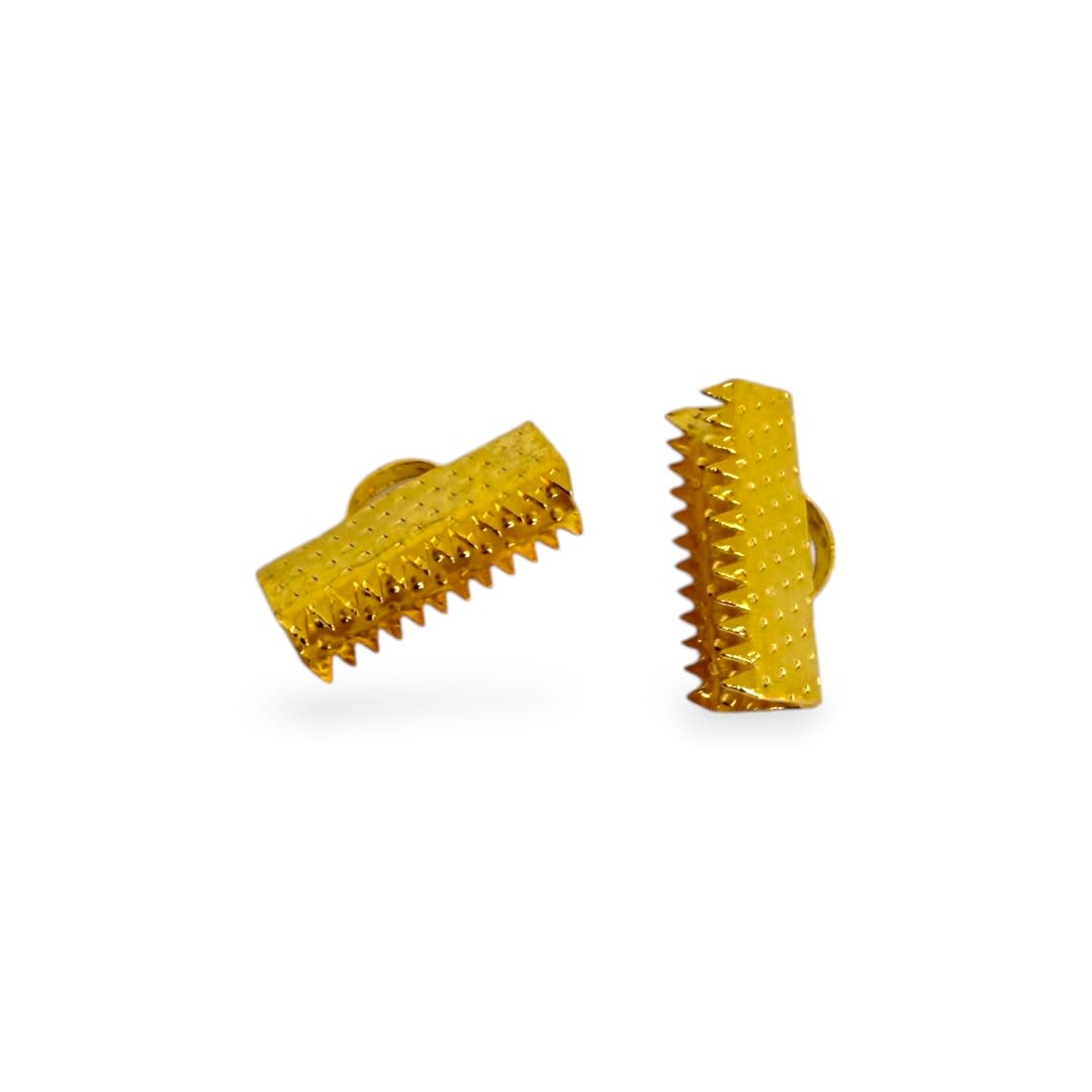 Terminal maleta gold-filled / par2