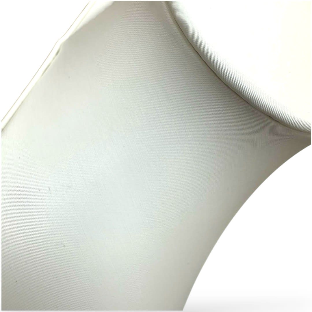 Exhibidor mostrario busto mediano 25 cm eco cuero blanco / unidad3