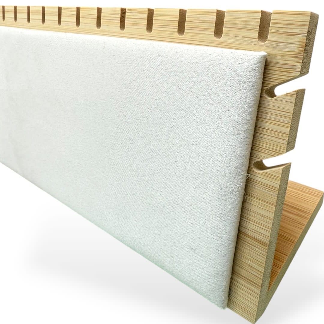 Exhibidor mostrario collar pulsera eco cuero madera horizontal / unidad5