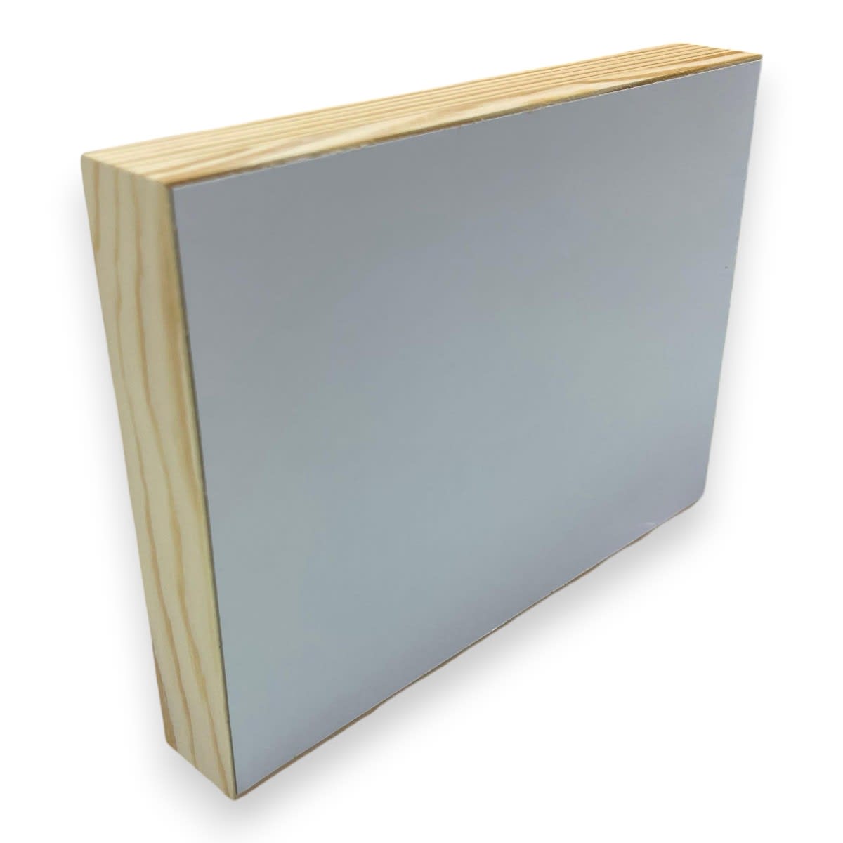 Exhibidor mostrario anillos eco cuero negro madera / unidad4