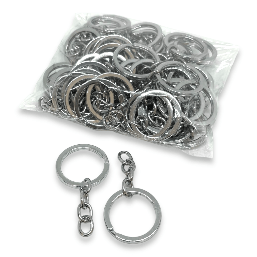 Argollas para llaveros 25 - 30 mm souvenir / 50 uds1
