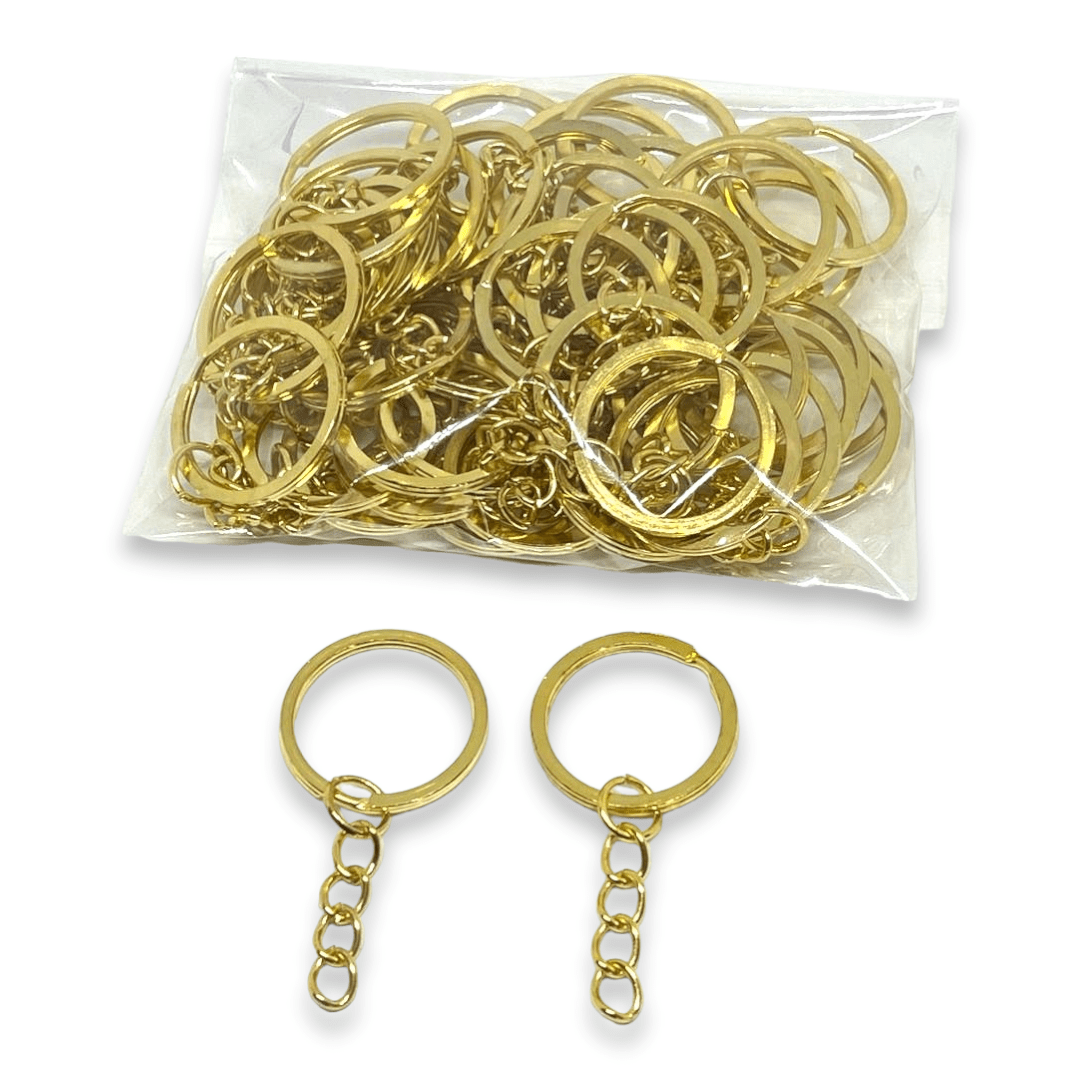 Argollas para llaveros 25 - 30 mm souvenir / 50 uds2