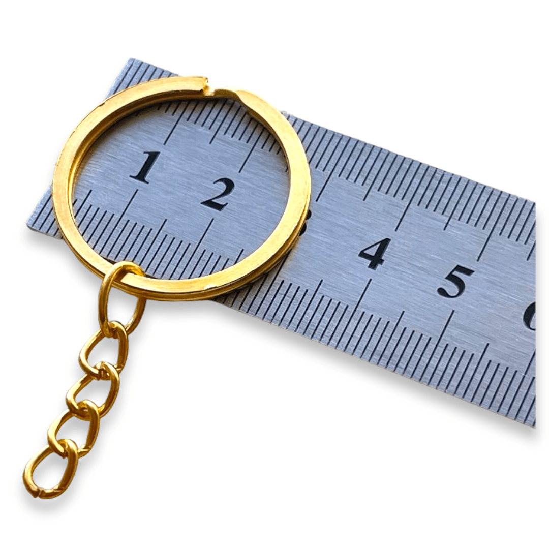 Argollas para llaveros 25 - 30 mm souvenir / 10 uds3