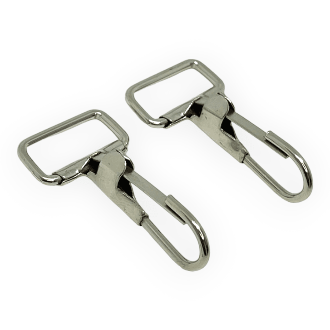 Mosquetones broche fijo ancho / 10 uds1