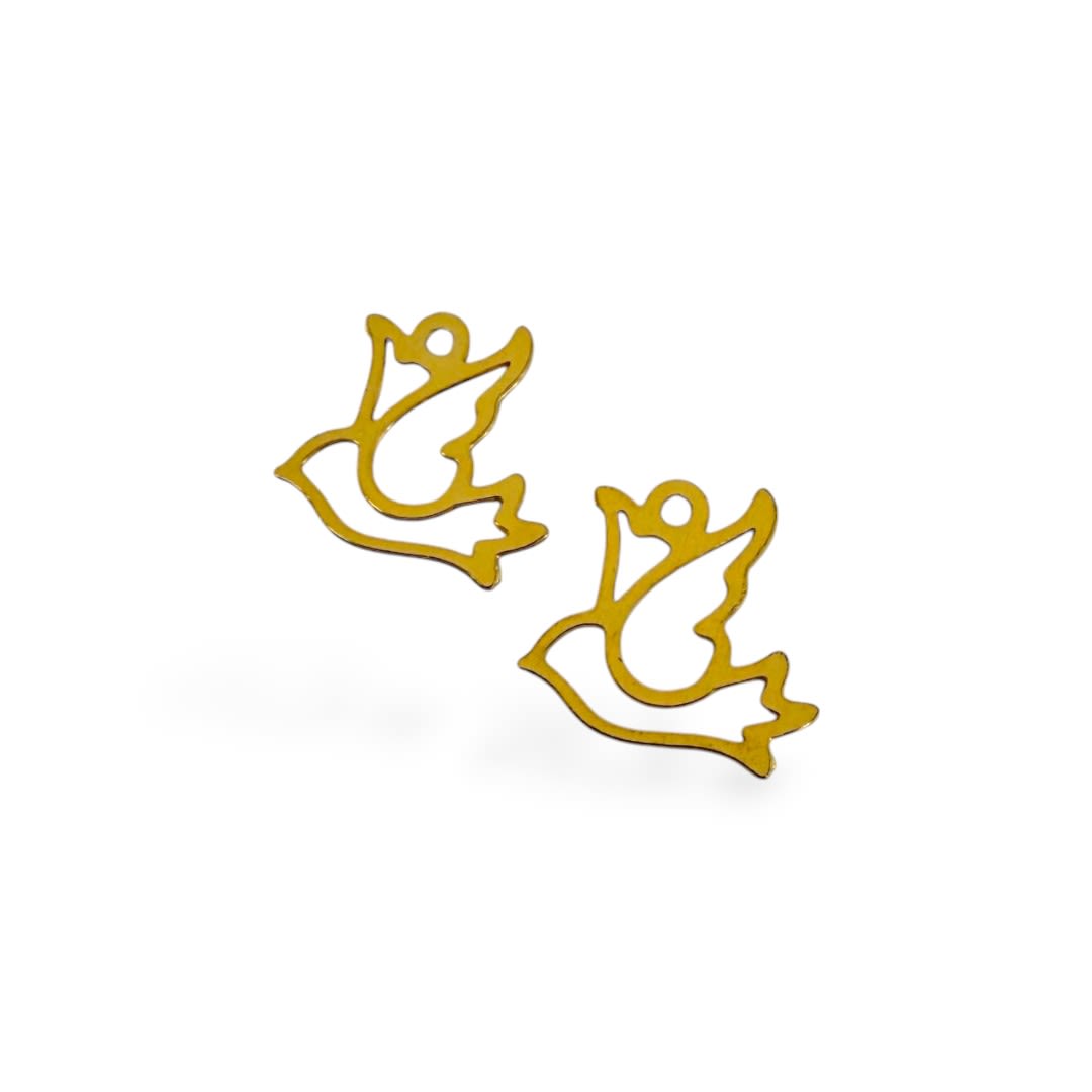 Dije colgante espíritu santo jesús paloma gold-filled / unidad1