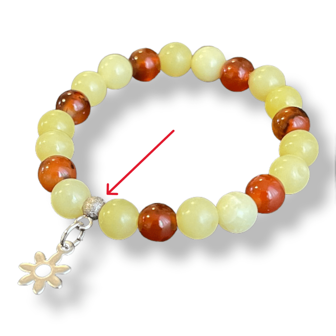 Porta dije 4 mm Acero texturizado / par3