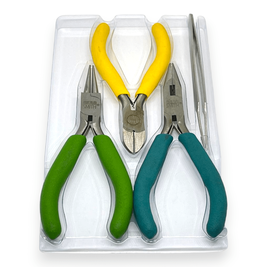 Alicate mini acero quirúrgico Bead Smith para viaje / set4