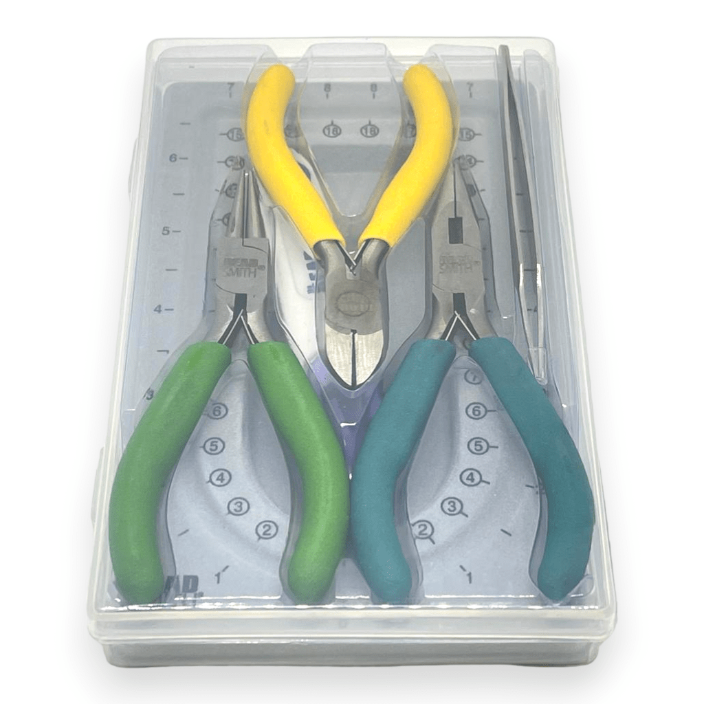 Alicate mini acero quirúrgico Bead Smith para viaje / set3