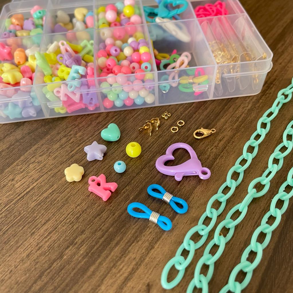 Kit full color de niñas para crear bisutería4