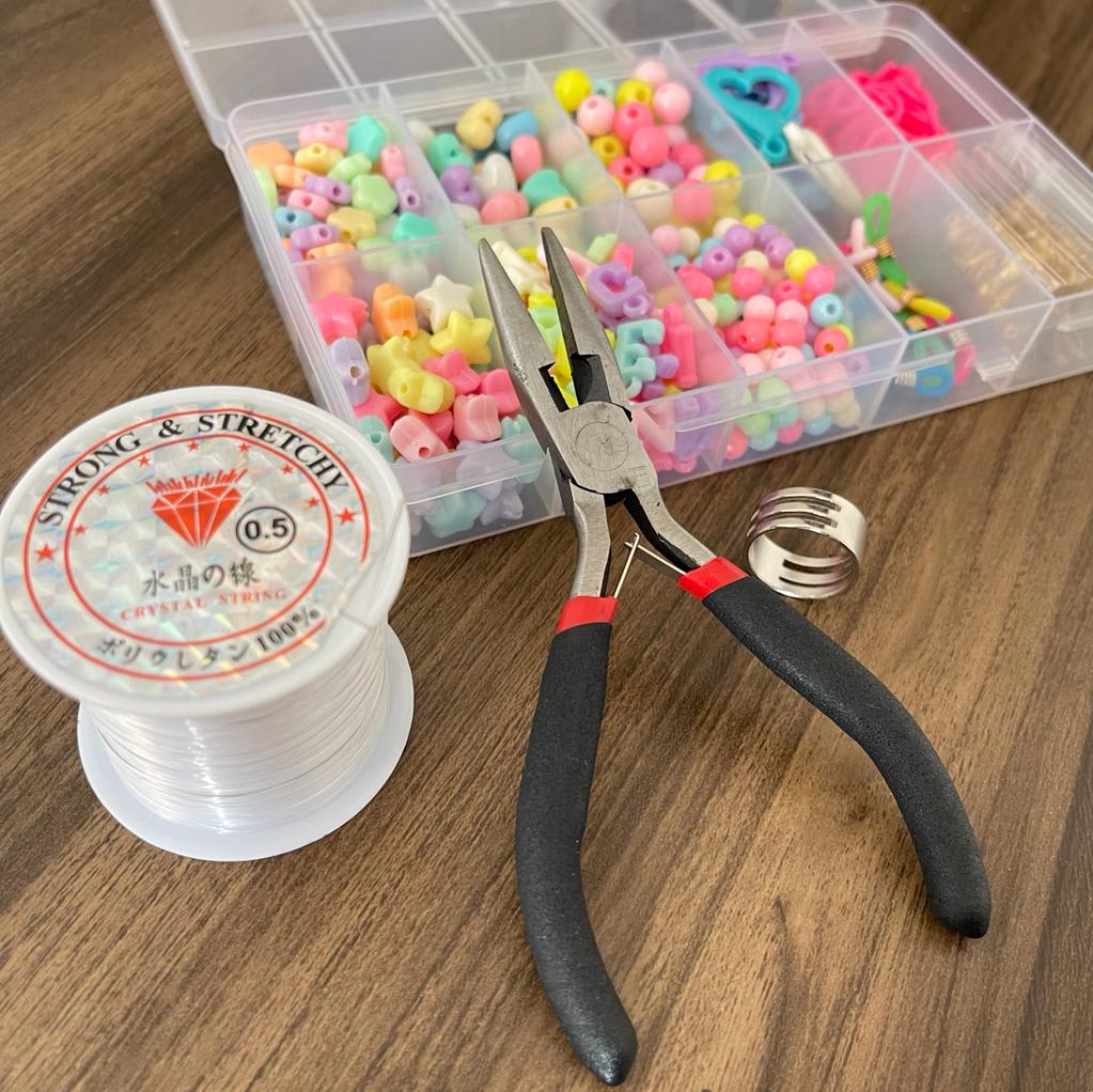 Kit full color de niñas para crear bisutería2
