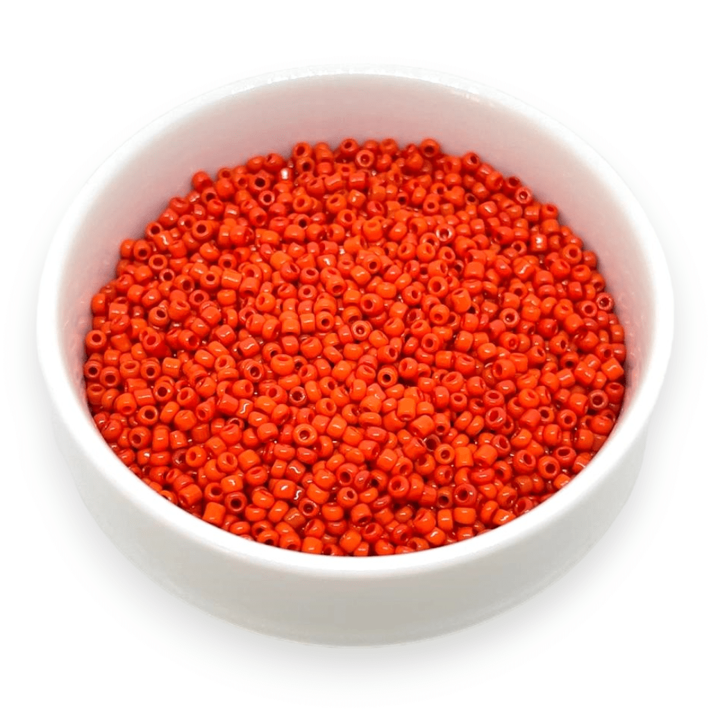 Mostacilla China cuentas de 2 mm unicolor / 30 gramos7